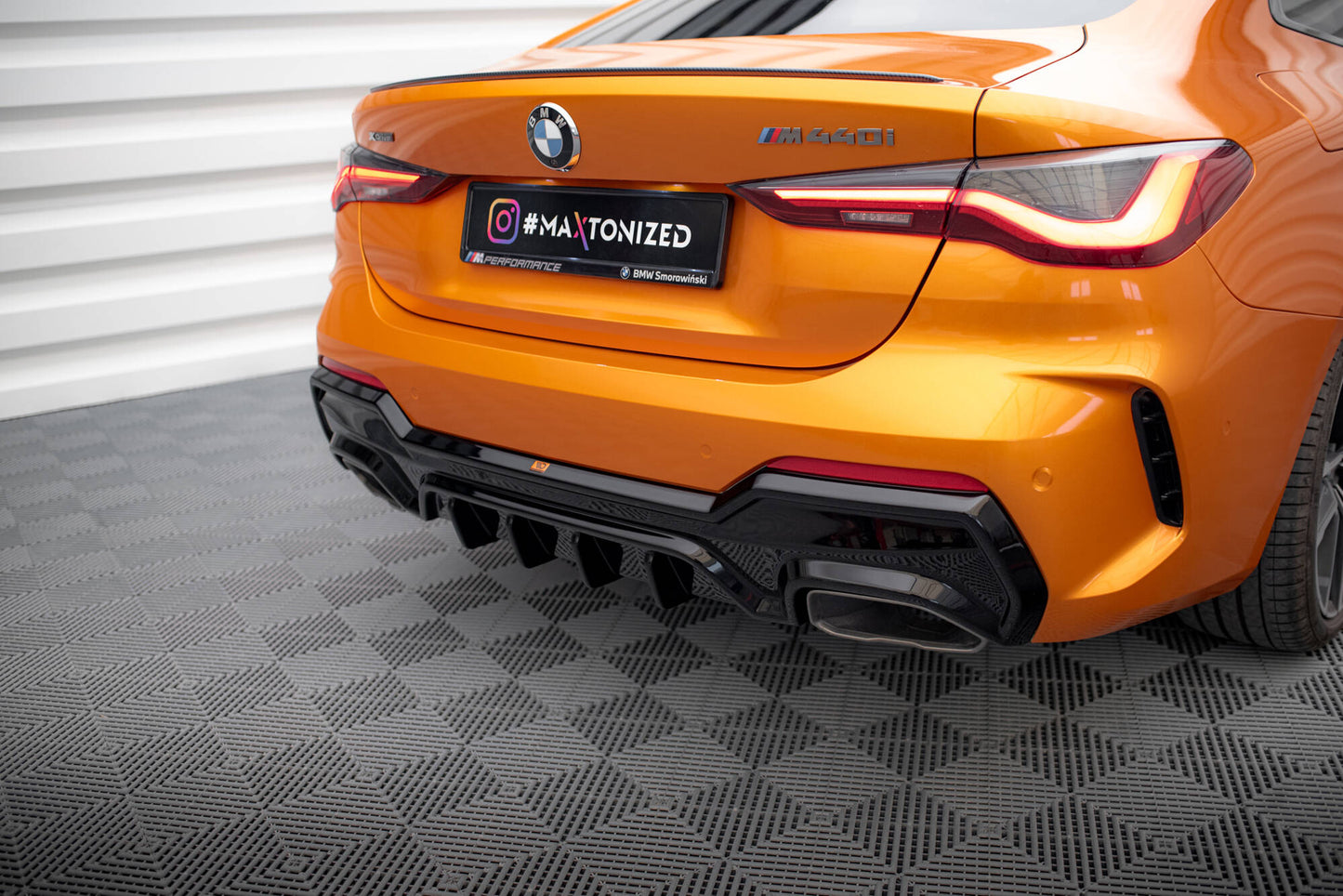 Rear valance bmw m440i g22 / g23 / g22 facelift / g23 facelift