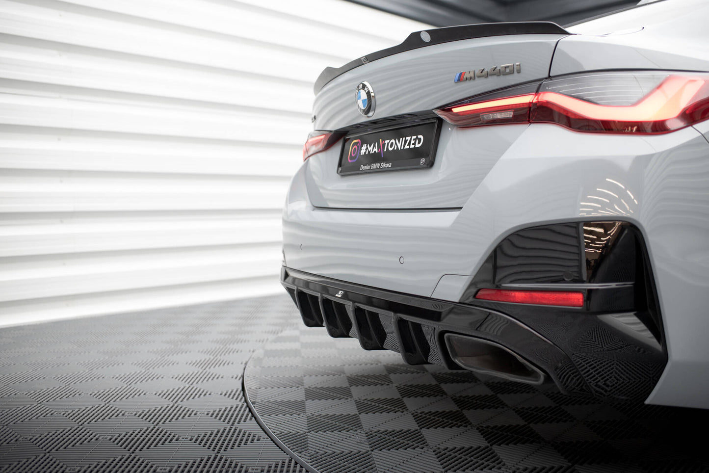 Rear valance bmw m440i gran coupe g26