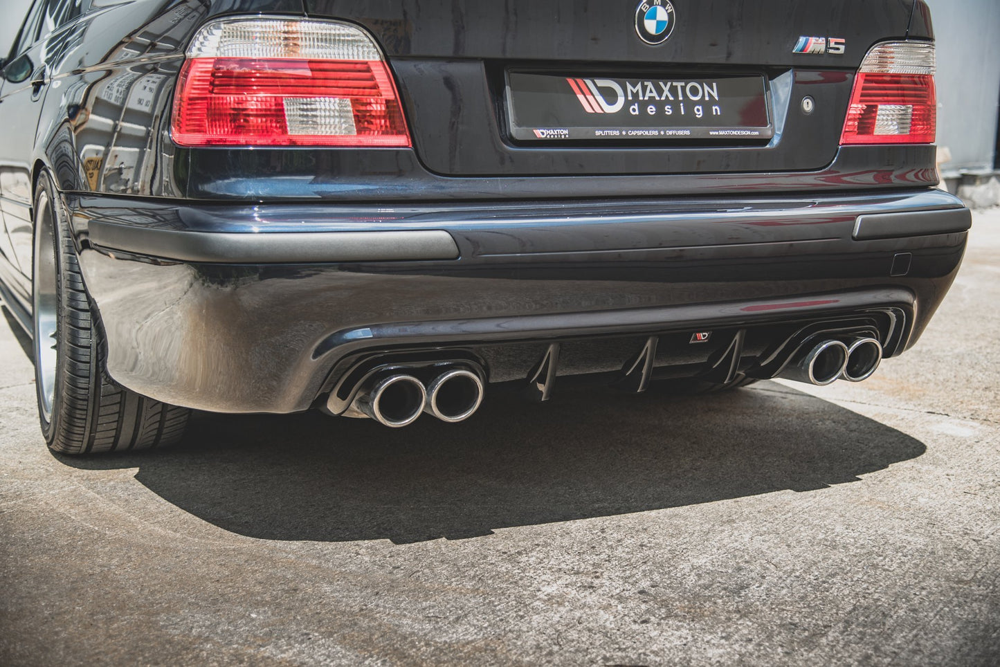 Rear valance bmw m5  / 5 m-pack e39