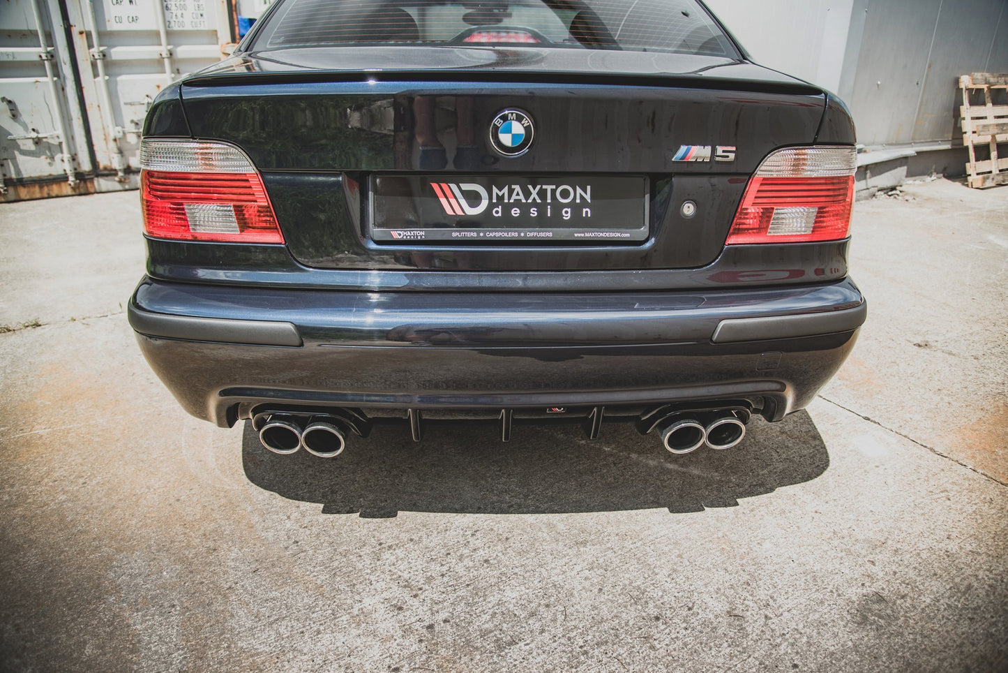 Rear valance bmw m5  / 5 m-pack e39