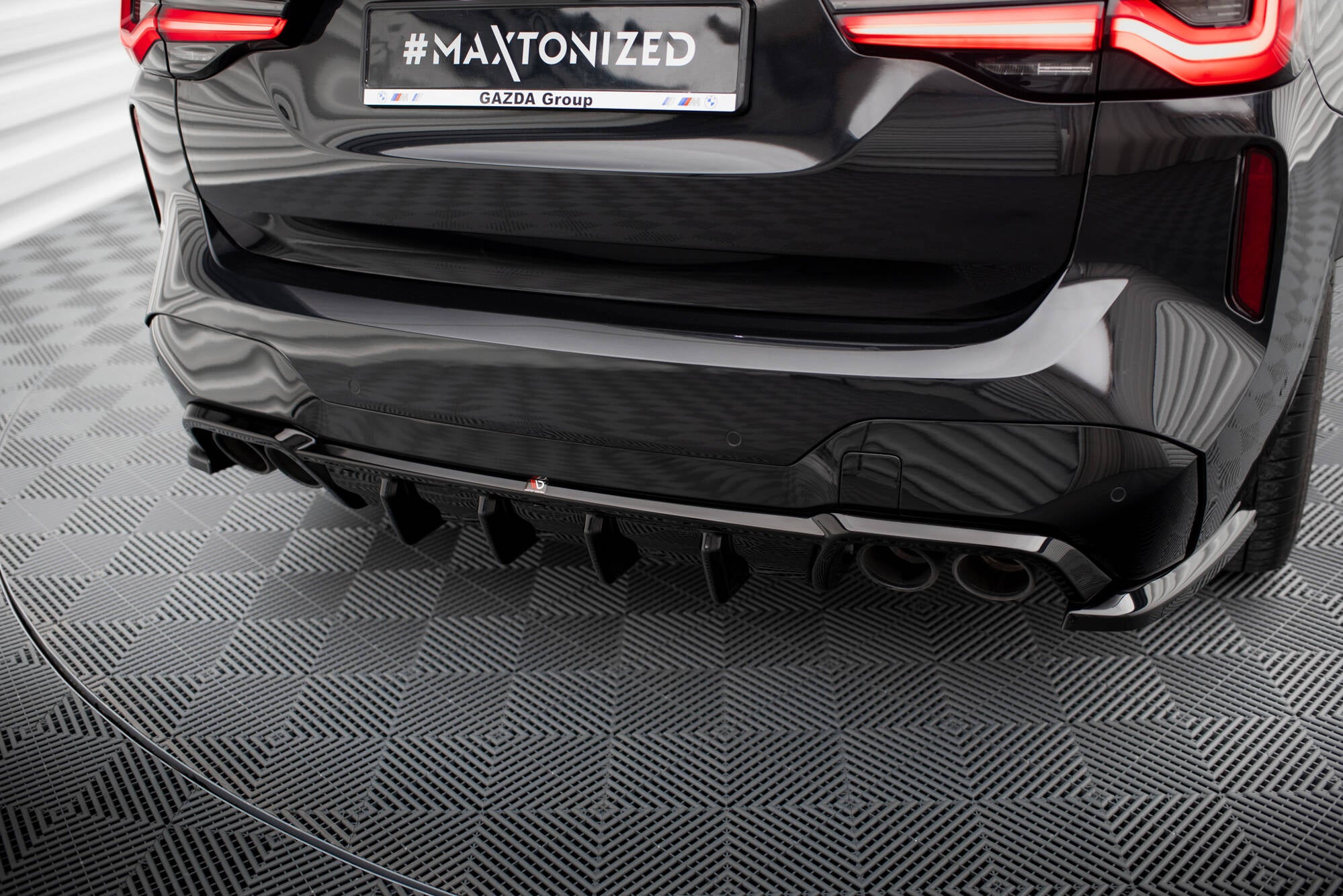Bagerste Valance BMW X3 M F97 / F97 ansigtsløftning