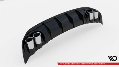 Bagskærm + udstødningsender imitation Audi A3 S-Line Sedan 8Y