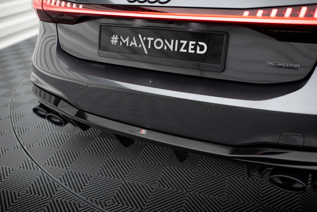 Bagerste valance + udstødningsender Imitation Audi A7 S-Line C8 / S7 C8 / C8 Facelift / S7 Facacrift