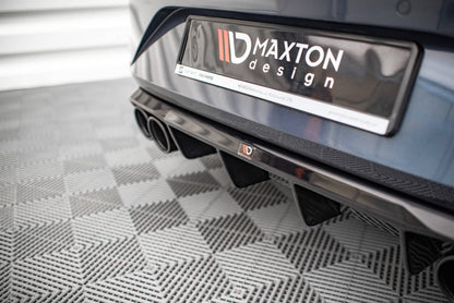 Rear valance + exhaust ends imitation seat leon fr hatchback mk4