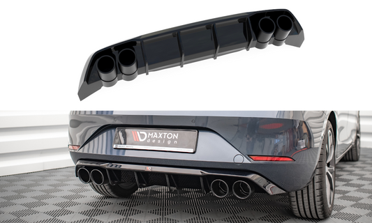 Rear valance + exhaust ends imitation seat leon fr hatchback mk4