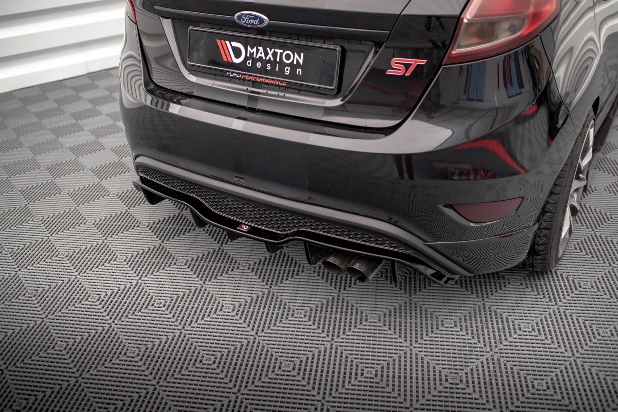 Bagerste valance Ford Fiesta St (5 -dørs version) MK7 ansigtsløftning
