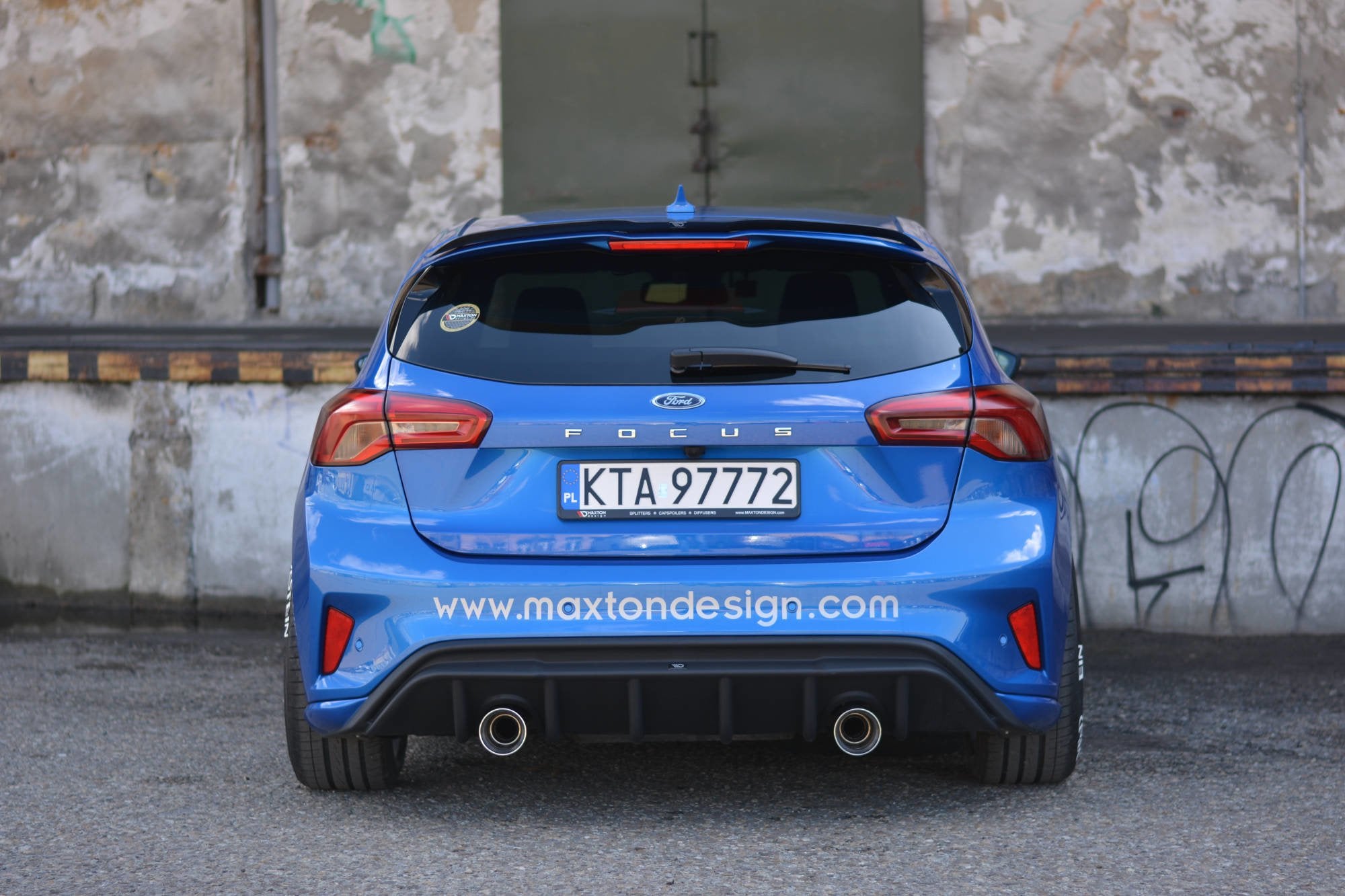 Bagerste valance Ford Focus Hatchabck St-line