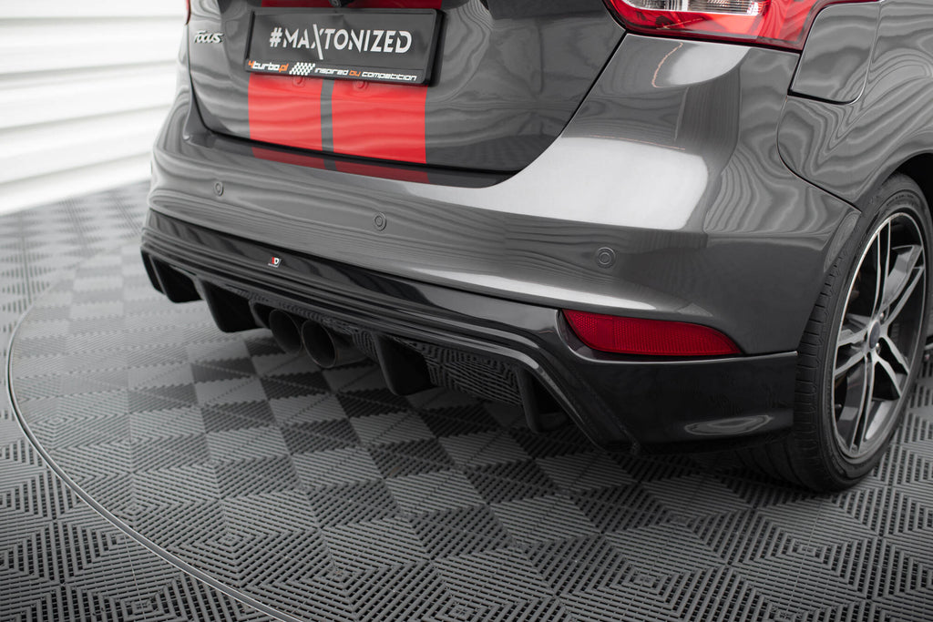 Rear valance ford focus st mk3 fl (rs-look)
