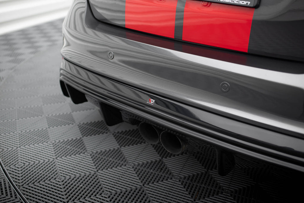 Rear valance ford focus st mk3 fl (rs-look)
