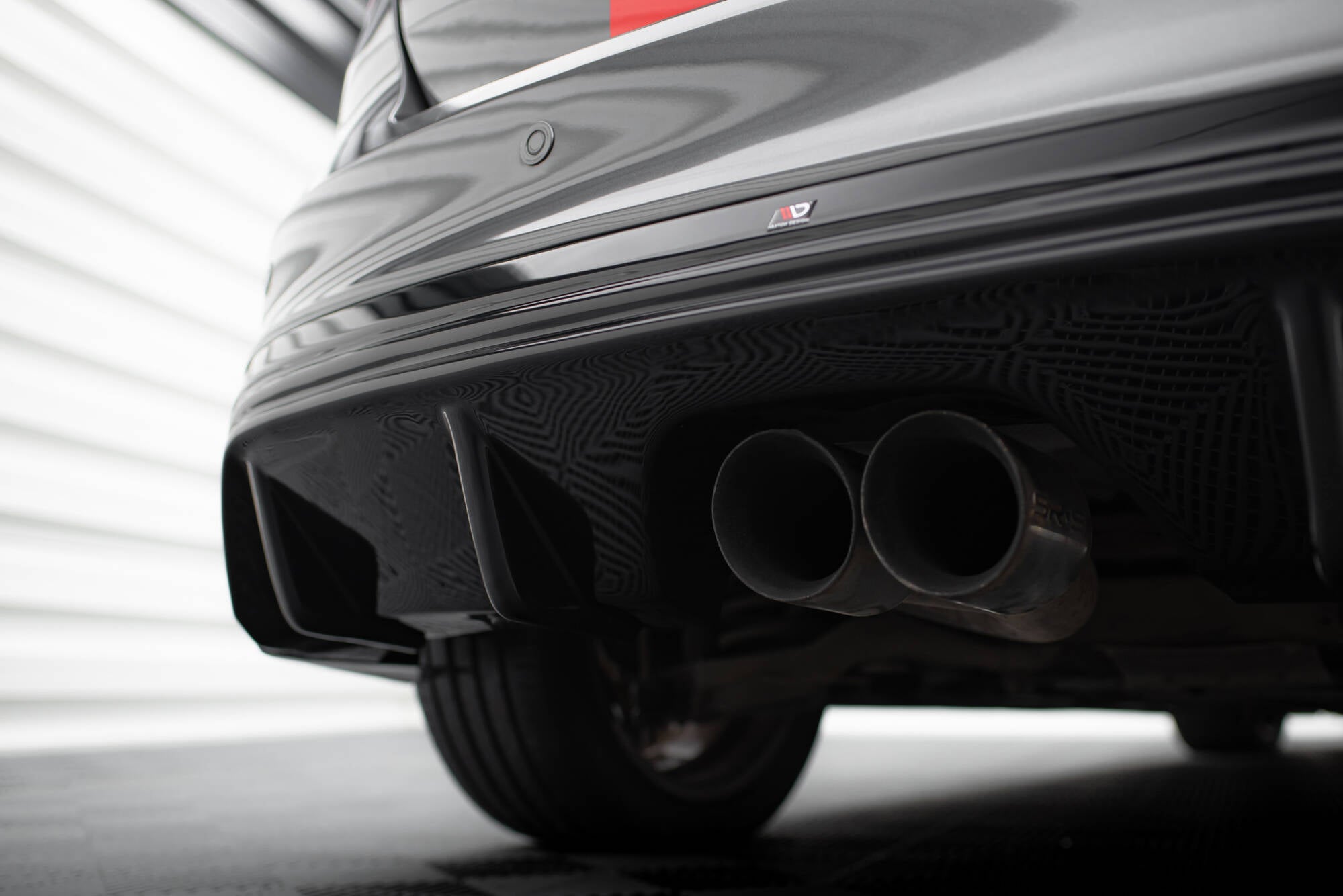 Rear valance ford focus st mk3 fl (rs-look)