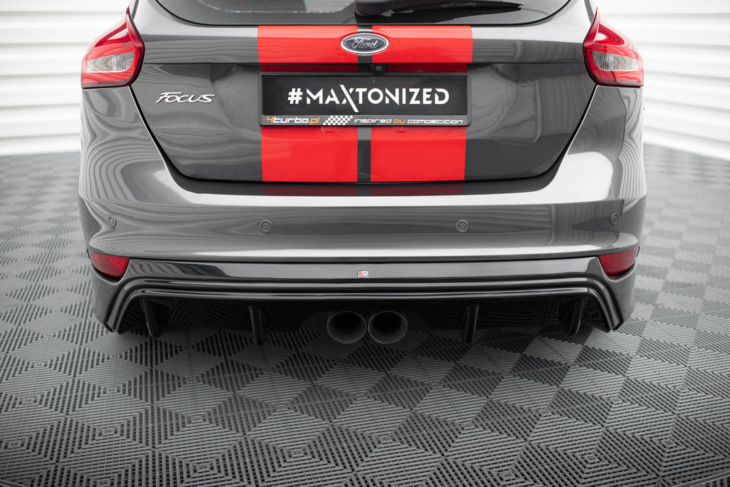 Rear valance ford focus st mk3 fl (rs-look)
