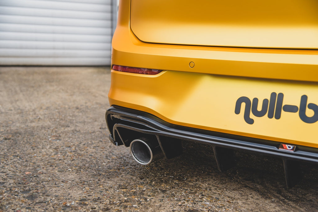 Rear valance (gti look) with exhaust volkswagen golf mk8