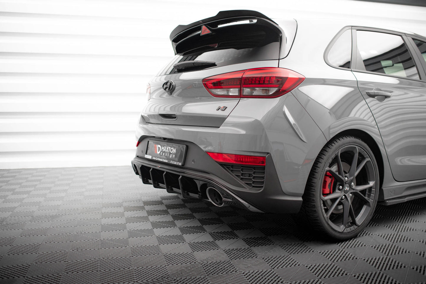 Rear valance hyundai i30 n hatchback mk3 facelift