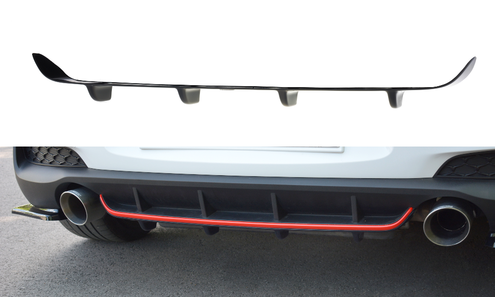 Rear valance hyundai i30 n mk3 hatchback