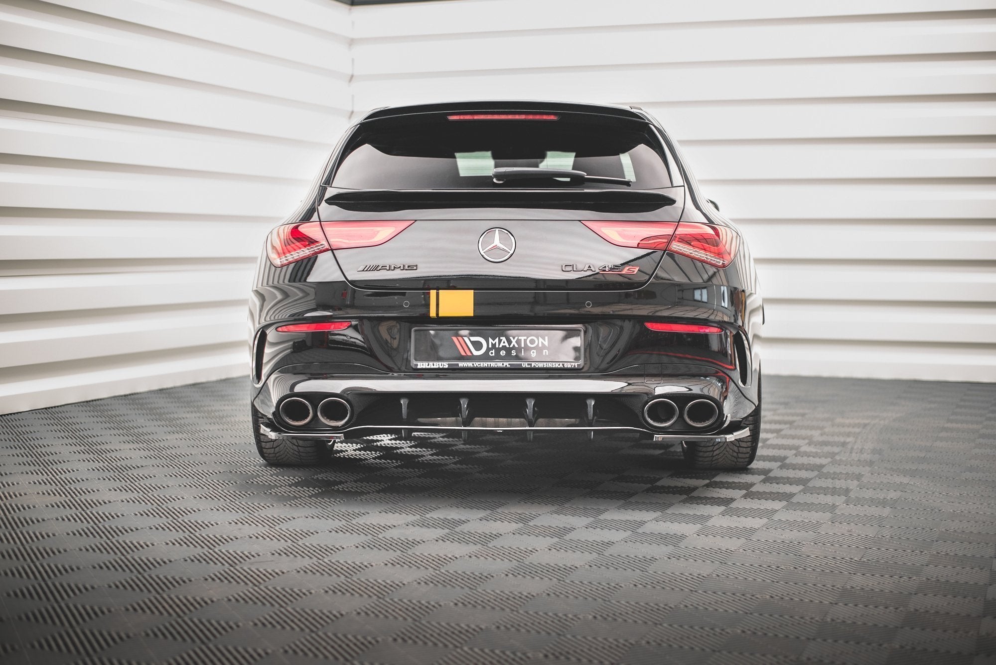 Rear valance mercedes-amg cla 35 aero / 45 aero c118