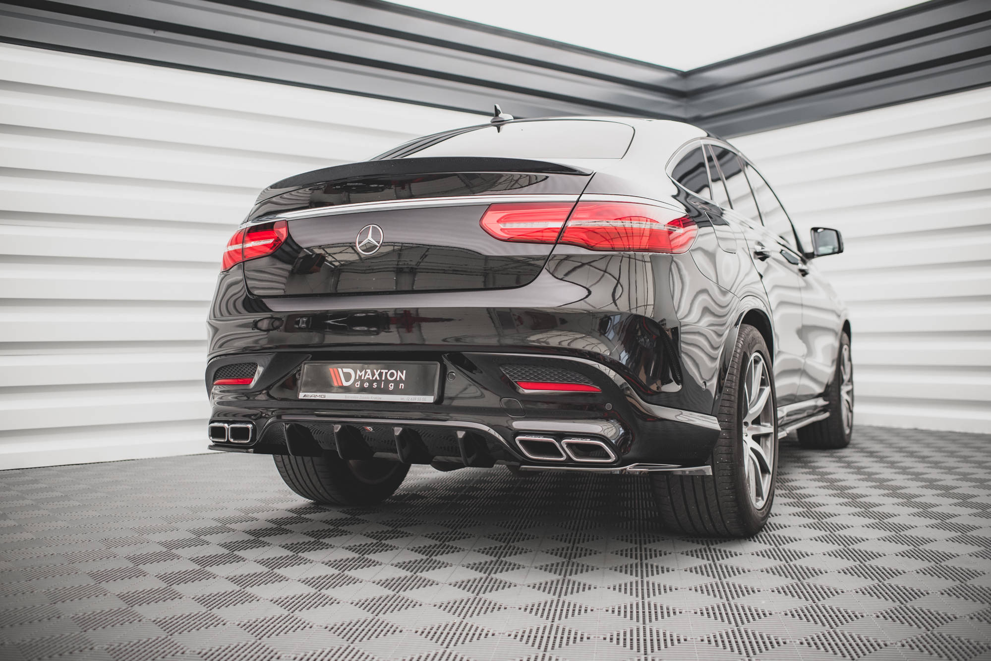 Rear valance mercedes-benz gle coupe 63amg c292