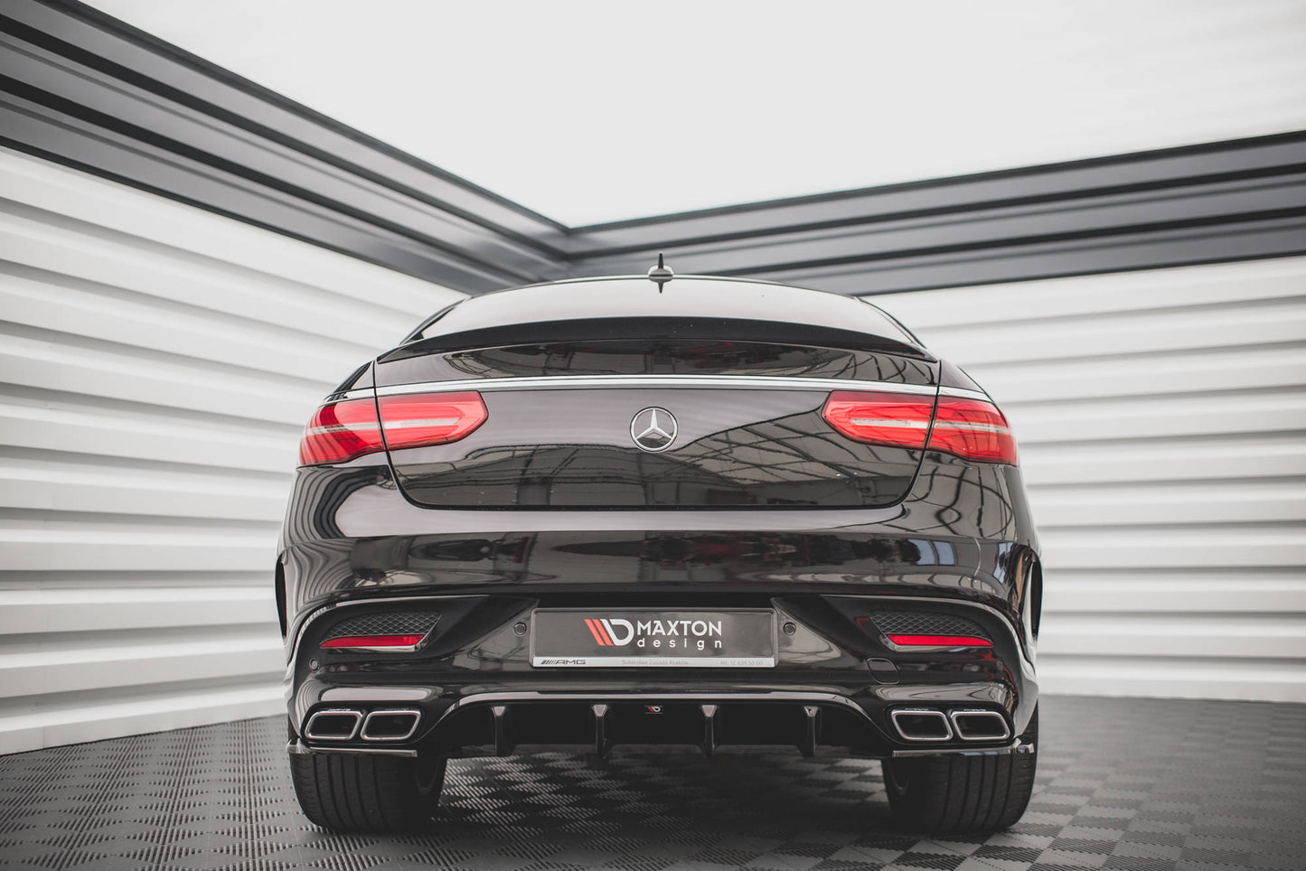 Rear valance mercedes-benz gle coupe 63amg c292