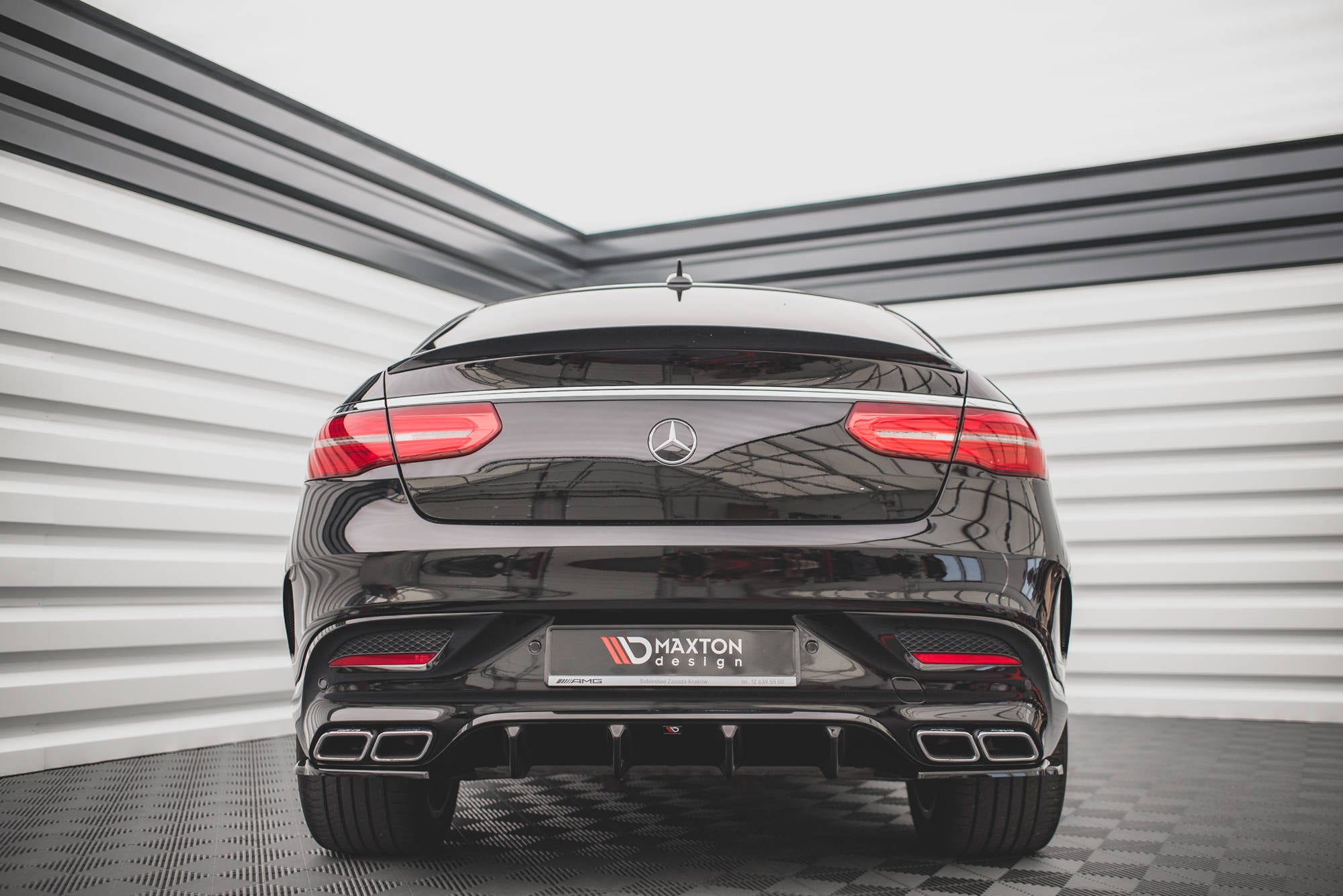 Rear valance mercedes-benz gle coupe 63amg c292