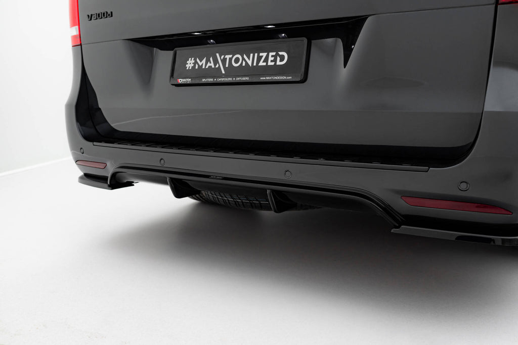 Rear valance mercedes-benz v-class amg-line w447 facelift