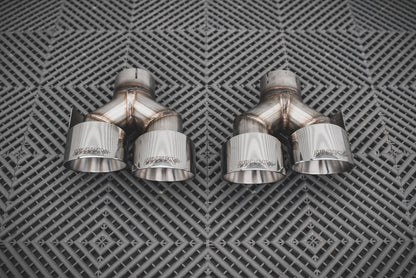 Bagerste valance + Milltek Sport udstødning Audi RS3 Sportback 8v ansigtsløftning