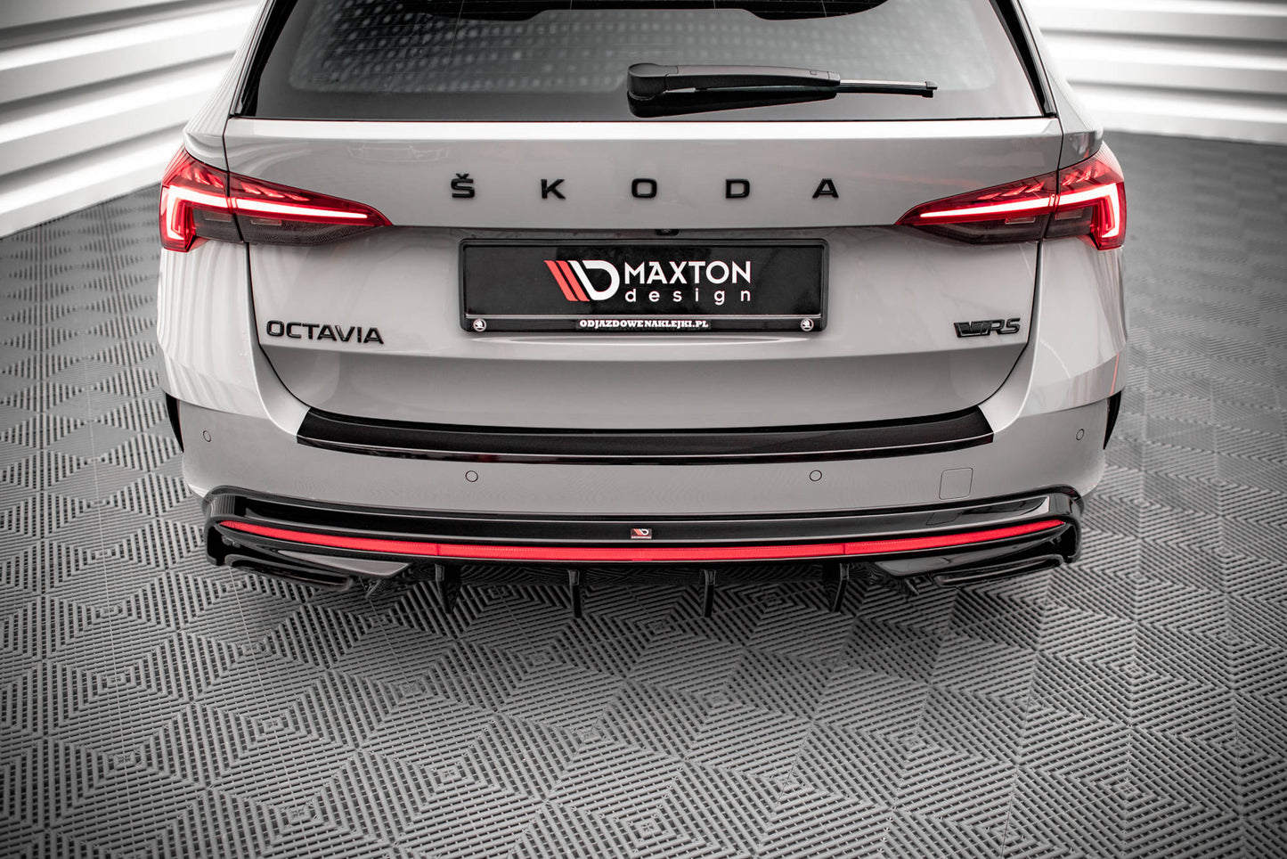 Rear valance skoda octavia rs mk4