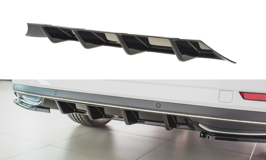 Rear valance skoda superb liftback / combi mk3 fl