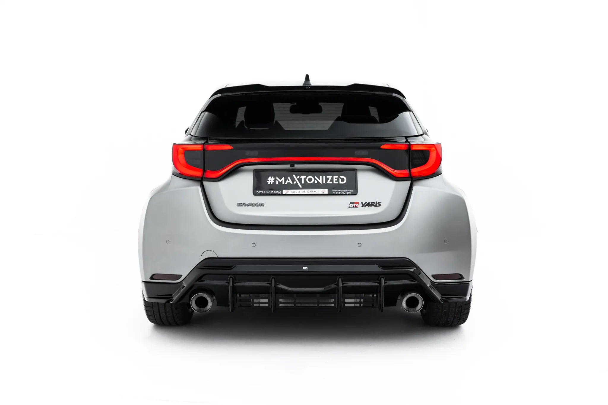 Rear valance toyota gr yaris mk4 facelift