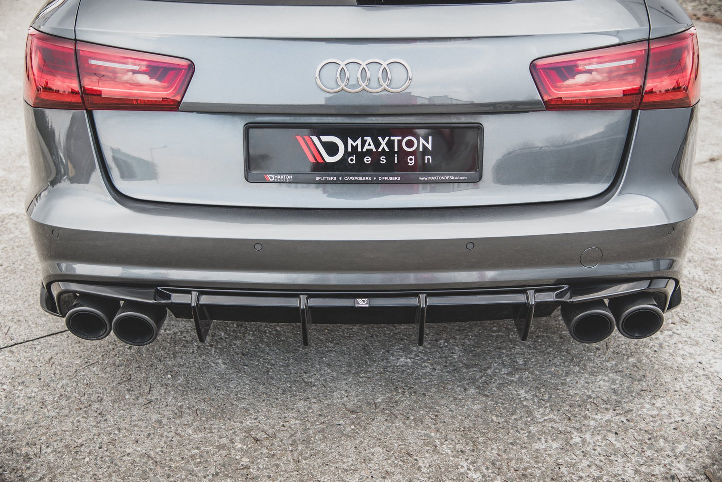 Rear valance v.1 audi s6 c7 facelift