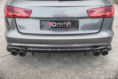 Rear valance v.1 audi s6 c7 facelift