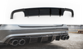 Rear valance v.1 audi s6 c7 facelift