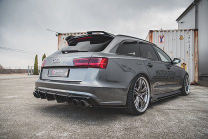 Rear valance v.1 audi s6 c7 facelift