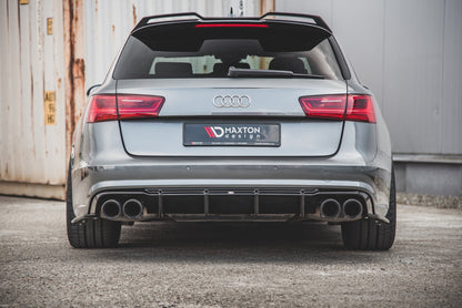 Rear valance v.1 audi s6 c7 facelift