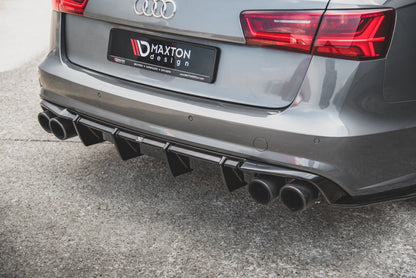 Rear valance v.1 audi s6 c7 facelift