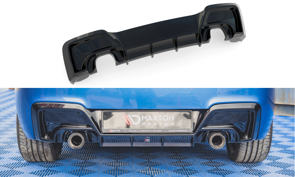 Rear valance v.1 bmw m135i f20
