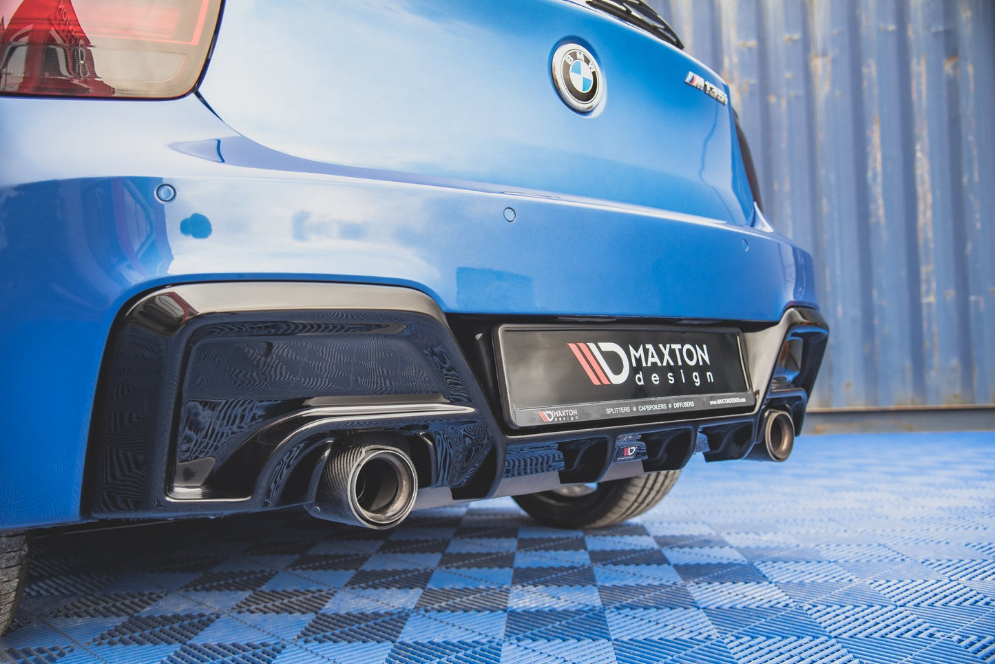 Rear valance v.1 bmw m135i f20