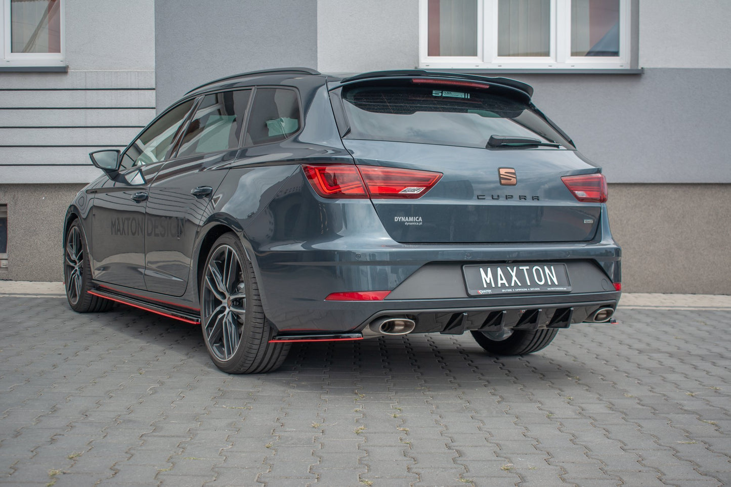 Rear valance v.1 seat leon cupra mk3 fl sportstourer