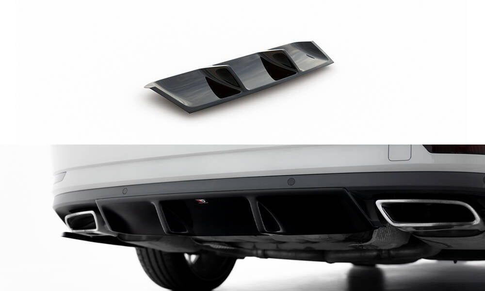 Rear valance v.1 skoda superb liftback / combi mk3