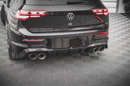 Rear valance v.1 volkswagen golf r mk8