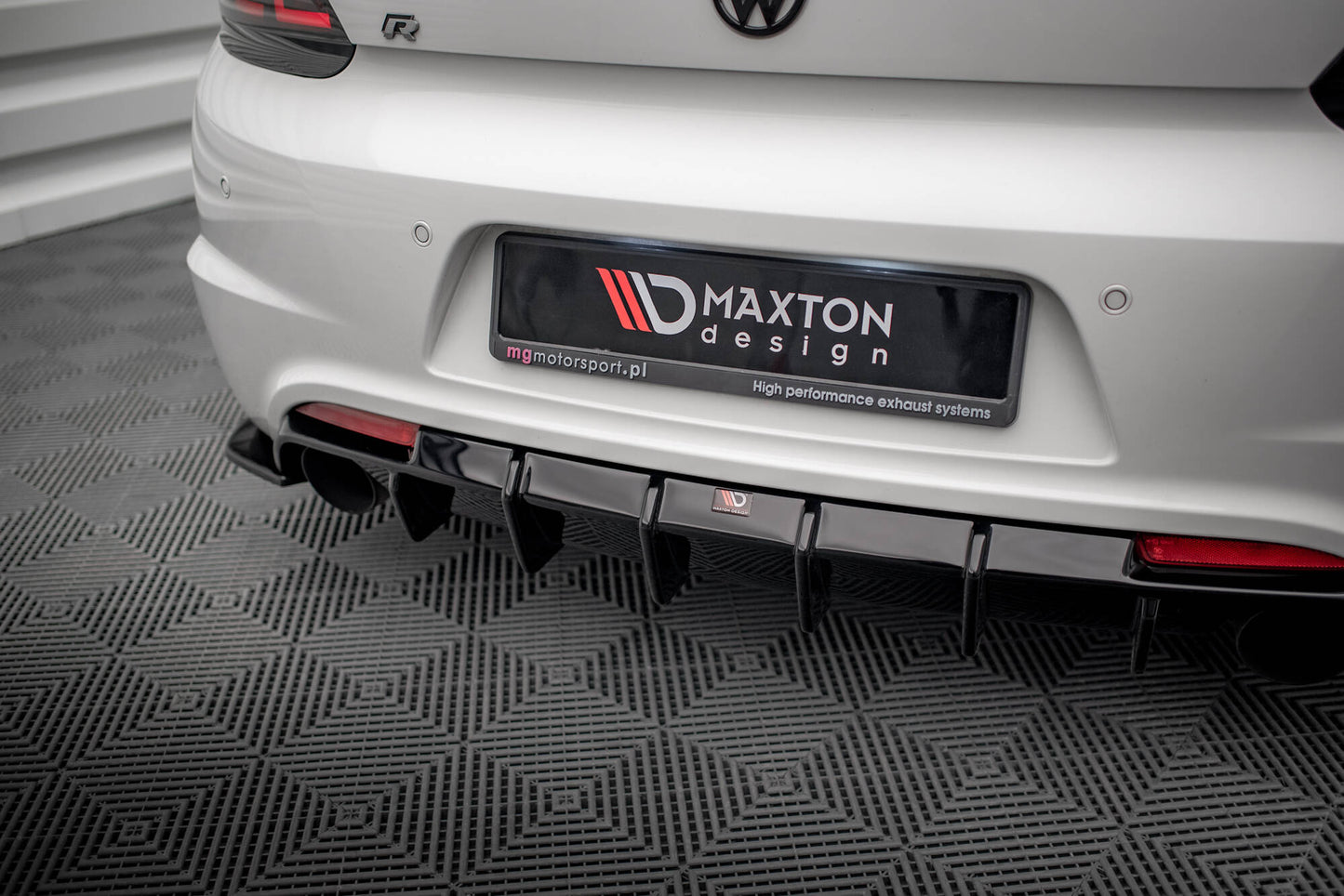 Rear valance v.1 volkswagen scirocco r mk3