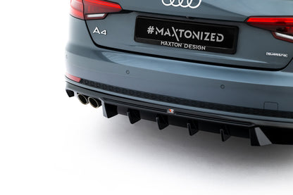 Rear valance v.2 audi a4 s-line sedan / avant b9