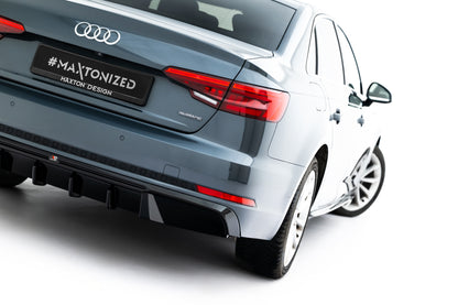Rear valance v.2 audi a4 s-line sedan / avant b9