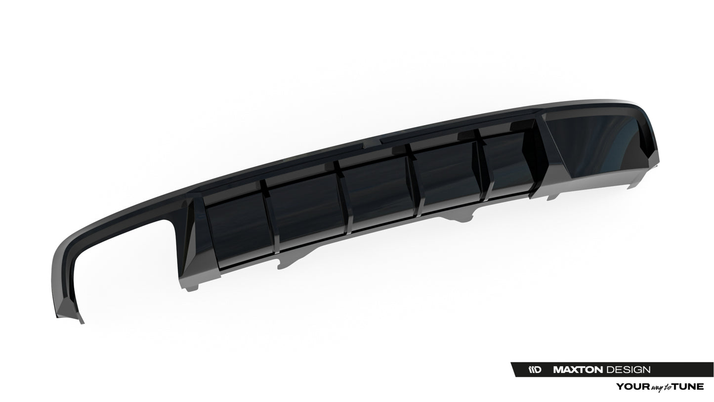 Rear valance v.2 audi a4 s-line sedan / avant b9