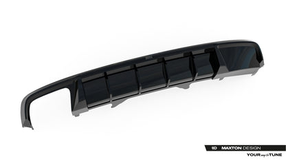 Rear valance v.2 audi a4 s-line sedan / avant b9