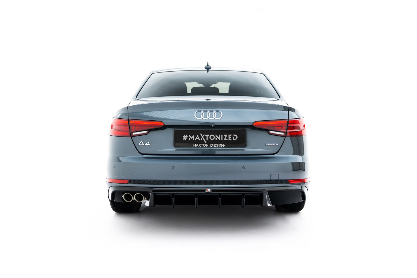 Rear valance v.2 audi a4 s-line sedan / avant b9