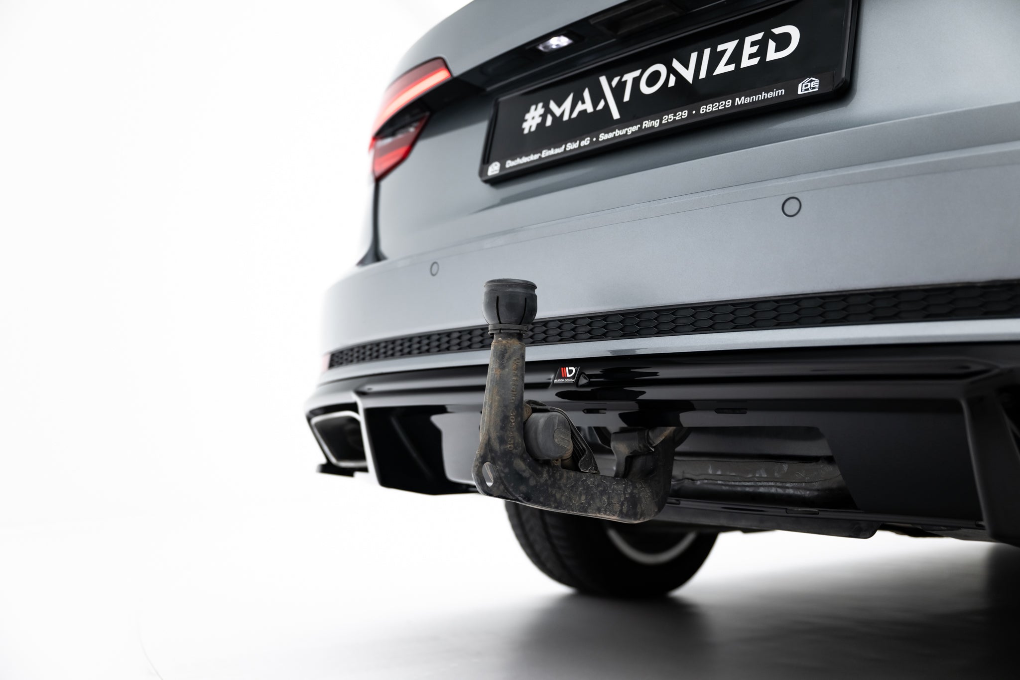 Rear valance v.2 audi a4 s-line sedan / avant b9