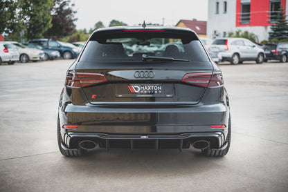 Rear valance v.2 audi rs3 8v sportback facelift