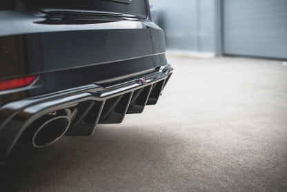 Rear valance v.2 audi rs3 8v sportback facelift