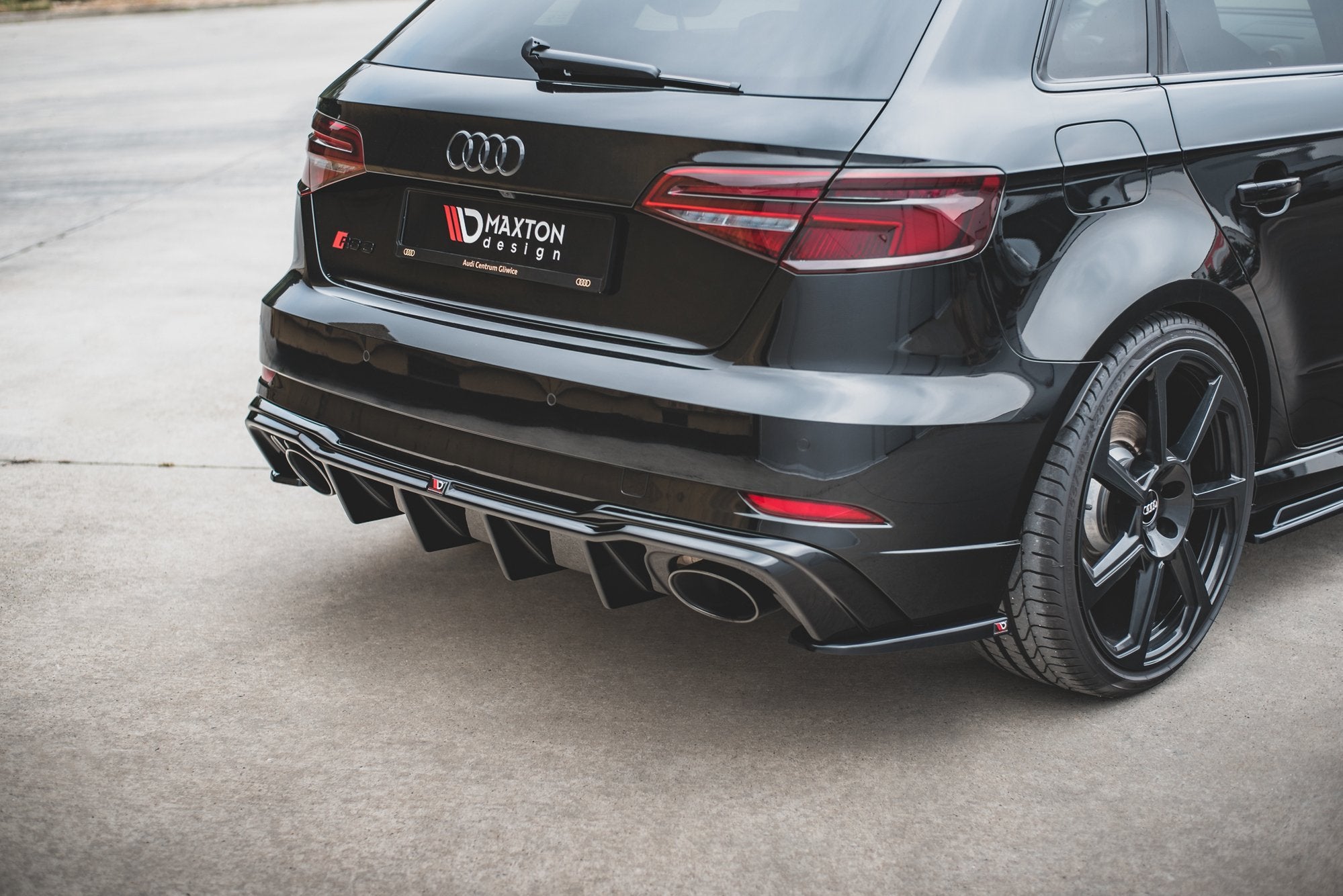 Bagerste valance v.2 Audi RS3 8V Sportback ansigtsløftning