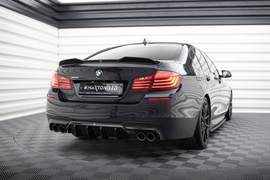 Rear valance v.2 bmw 5 m-pack f10 / f11 (version with two double exhausts)