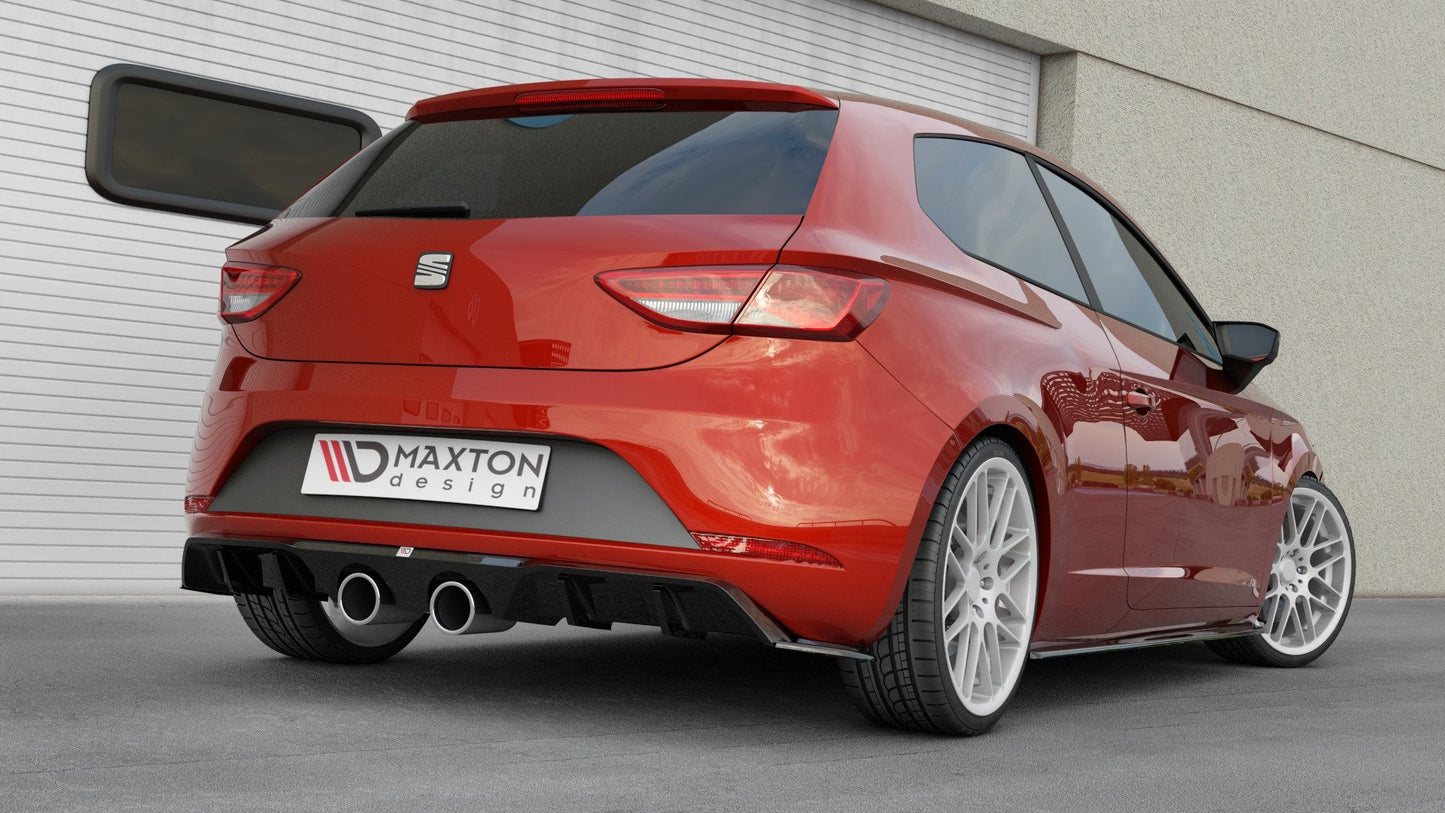 Rear valance v.2 seat leon cupra mk3 fl hatchback